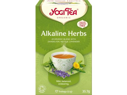 Bio Zásadité bylinky Yogi Tea 17 x 2,1 g  + Při koupi 12 a více kusů 3% Sleva