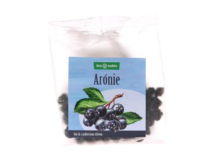 BIO Arónie sušená s jablečnou šťávou 100 g – BIO NEBIO