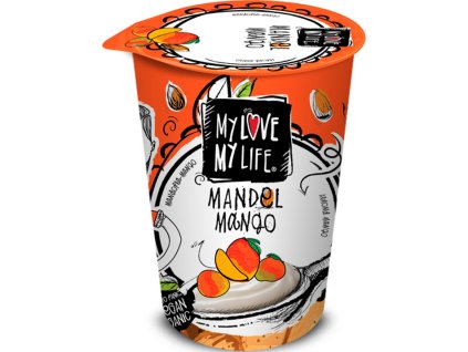 Bio zakysaný mandlový Mango My Love My Life 180 g  + Při koupi 12 a více kusů 3% Sleva