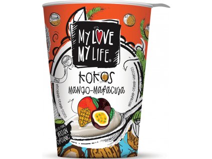 Bio zakysaný kokosový Mango Marakuja My Love My Life 180 g
