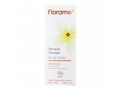 Toaletní voda přírodní VERVEINE SAUVAGE — divoká verbena 100 ml BIO FLORAME