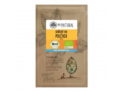 VÝPRODEJ!!!Koření do polévek 20 g BIO IT'S NATURAL
