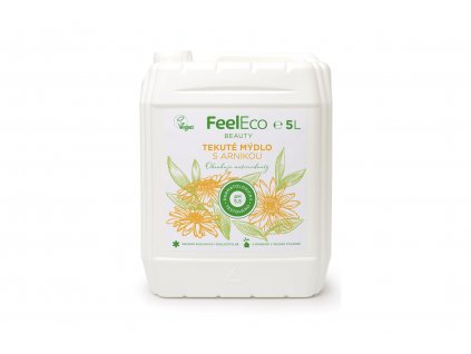 Tekuté mýdlo s arnikou - vegan - Feel Eco 5000ml  + Při koupi 12 a více kusů 3% Sleva