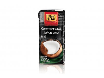 Kokosové mléko 85% extrakt - Real Thai 1000ml  + Při koupi 12 a více kusů 3% Sleva