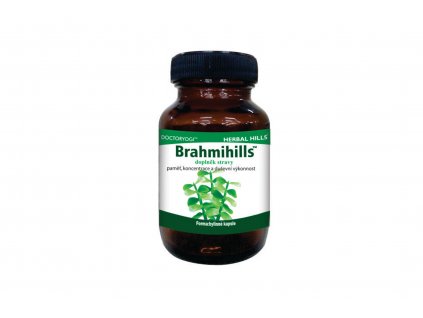 Brahmihills - supliment alimentar - Herbal Hills 60 veg. capsule (performanță mentală, memorie și concentrare)  + Při koupi 12 a více kusů 3% Sleva