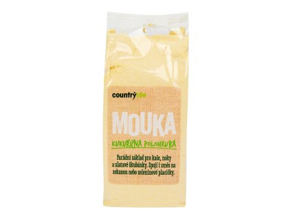 Făină de porumb semi-grunjoasă 400 g COUNTRY LIFE