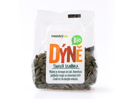 BIO Dýňová semínka tmavá 100 g – COUNTRY LIFE