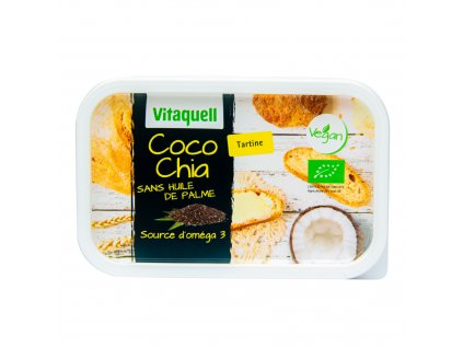 Margarín Coco-Chia 250 g BIO VITAQUELL