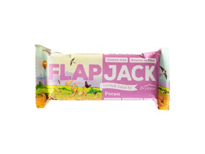 Flapjack ovsený pekan bezlepkový 80 g BRYNMOR