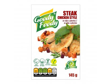 Veganská alternativa kuřecího řízku 145 g GOODY FOODY