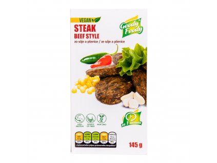 Veganská alternativa hovězího steaku 145 g GOODY FOODY