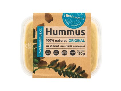 Hummus - tartina de naut original 150 g I LOVE HUMMUS