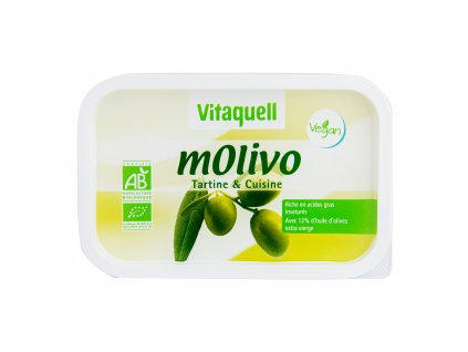 Margarín Molivo s olivovým olejem 250 g BIO VITAQUELL