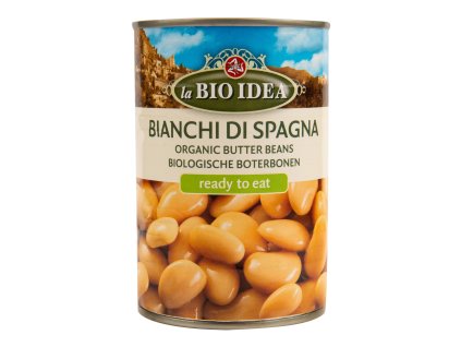 Sterilized butter beans 400 g BIO BIO IDEA