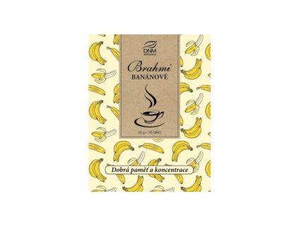 Ayurvedischer Kaffee - Brahmi Banane 50g  + Při koupi 12 a více kusů 3% Sleva