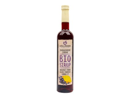 Johannisbeersirup mit Zitrone 500 ml BIO HOLLINGER