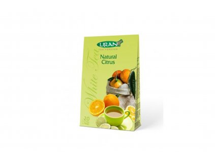 Čaj bílý Natural Citrus - Liran 20x2g  + Při koupi 12 a více kusů 3% Sleva