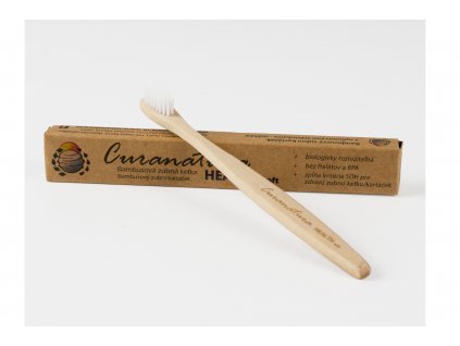 CURANATURA HEALTH soft bambusový zubní kartáček  + Při koupi 12 a více kusů 3% Sleva