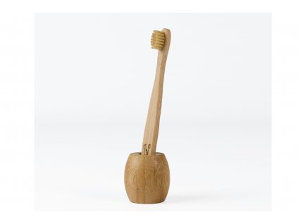 CURANATURA bambusový stojánek na zubní kartáček malý  + Při koupi 12 a více kusů 3% Sleva
