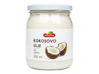 Olej kokosový dezodorizovaný 500 ml PRIMAVITA