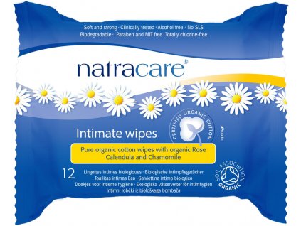 NATRACARE Feuchttücher für die Intimhygiene 12 Stück