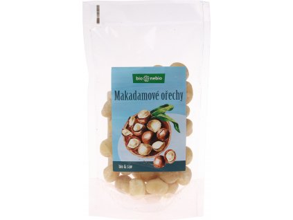 Bio makadamové ořechy bio*nebio 100 g  + Při koupi 12 a více kusů 3% Sleva