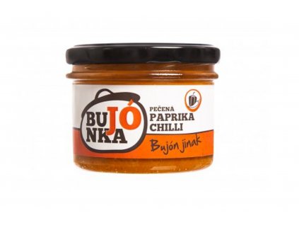 Bujónka pečená paprika s chilli - vegan - bez lepku - 220g  + Při koupi 12 a více kusů 3% Sleva