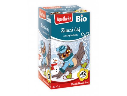 Apotheke BIO Dětský čaj zimní čaj s rakytníkem 20x2g  + Při koupi 12 a více kusů 3% Sleva