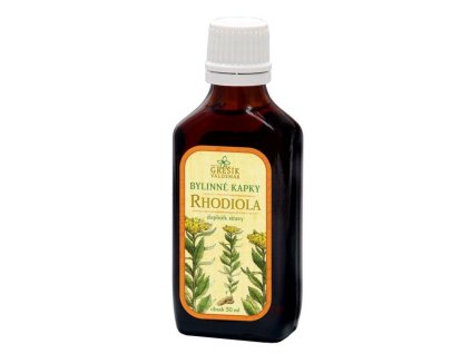 Grešík Rhodiola cseppek 50 ml  + Při koupi 12 a více kusů 3% Sleva