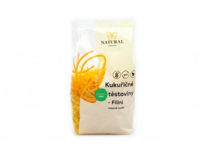 Těstoviny kukuřičné - bez lepku - Filini (vlasové nudle) - Natural 300g  + Při koupi 12 a více kusů 3% Sleva