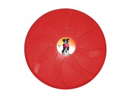 Frisbee - létající talíř Argi - červený - 23,5 cm