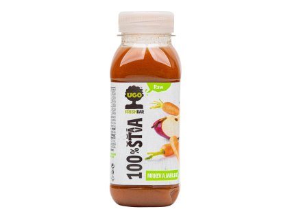 Sok 100% marchewka i jabłko 250 ml UGO