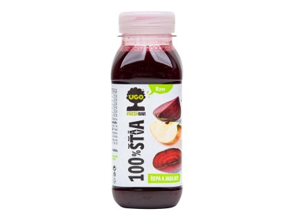 Suc 100% sfecla rosie si mere 250 ml UGO