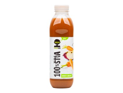 Suc 100% morcov si mere 750 ml UGO