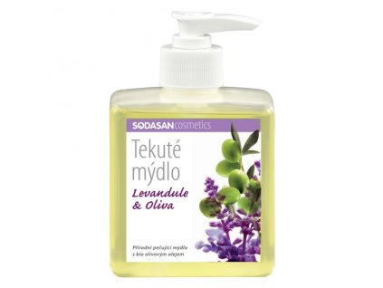 Mydlo tekuté Levanduľa - Oliva 300 ml SODASAN