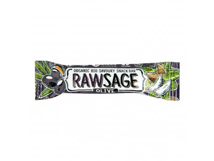 Tyčinka Rawsage olivová 25 g BIO LIFEFOOD
