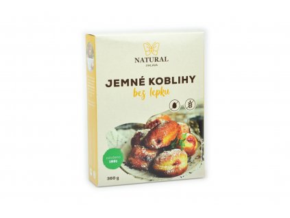 Jemné koblihy bez lepku - Natural 360g  + Při koupi 12 a více kusů 3% Sleva