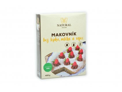 Makovník bez lepku, mléka a vajec - Natural 400g  + Při koupi 12 a více kusů 3% Sleva