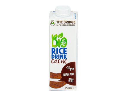 Rice cocoa drink 250 ml BIO THE BRIDGE