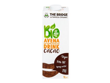 SALE!!! Oat cocoa drink 1 l BIO THE BRIDGE