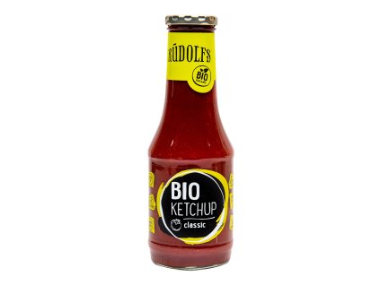 Kečup paradajkový jemný 530 g BIO RUDOLFS
