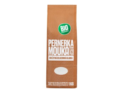 Múka ražná celozrnná hladká 1 kg BIO PERNERKA