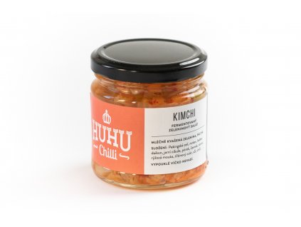 Kimchi - fermentovaný zeleninový salát - vegan - HUHUCHILLI 190g  + Při koupi 12 a více kusů 3% Sleva