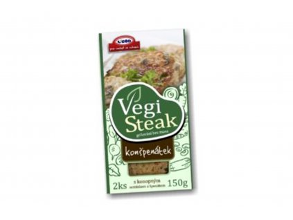 VegiSteak konšpenátek - VEGAN - VETO 150g  + Při koupi 12 a více kusů 3% Sleva