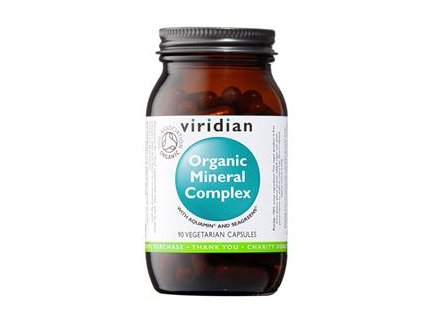 Mineral Complex 90 capsules Organic (Mineral Complex Organic)  + Sleva 3 % slevový kupón: EXTRA