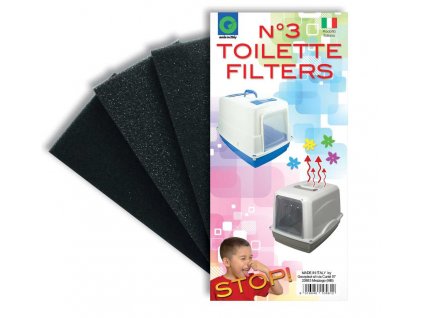 Filter náhradný do WC (3 ks)