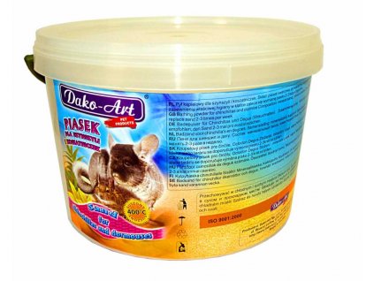 Ásványi csincsilla homok, Dako 8 db 4,5 kg