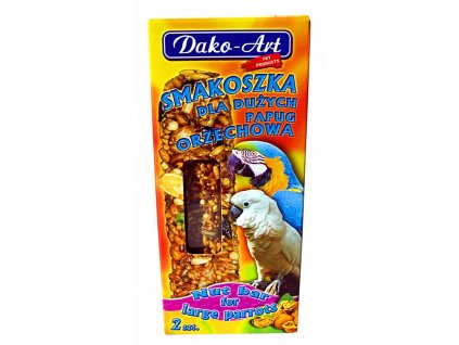 Nagy papagájszelet diós Dako-val (2 db)