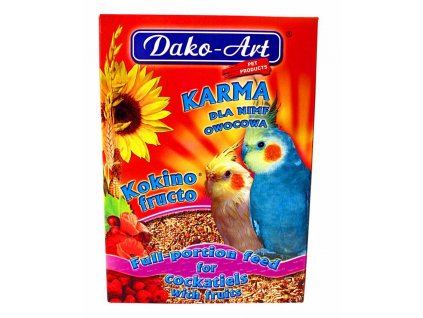 Dako cockatiel gyümölcs eledel 500 g
