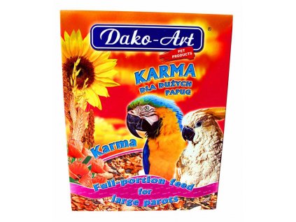 Nagy papagájeledel Dako 800 g